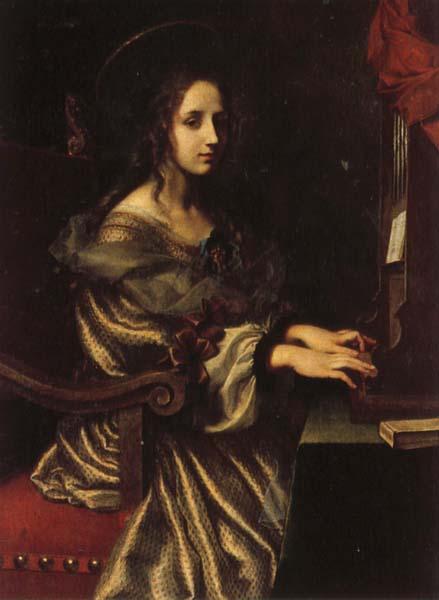 Carlo Dolci St.Cecilia Germany oil painting art